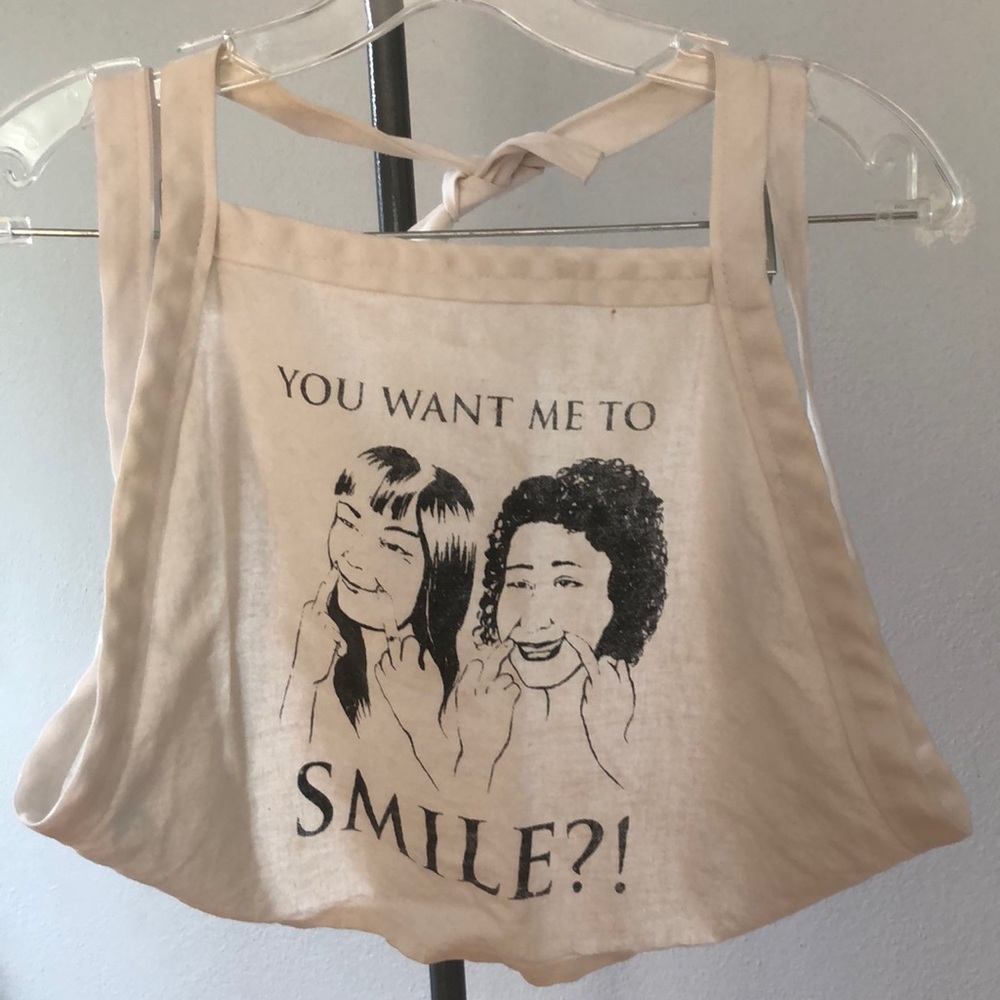 Smile 🙃 crop top